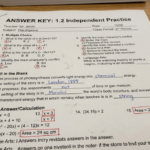 1.2 Independent Practice Answer Key