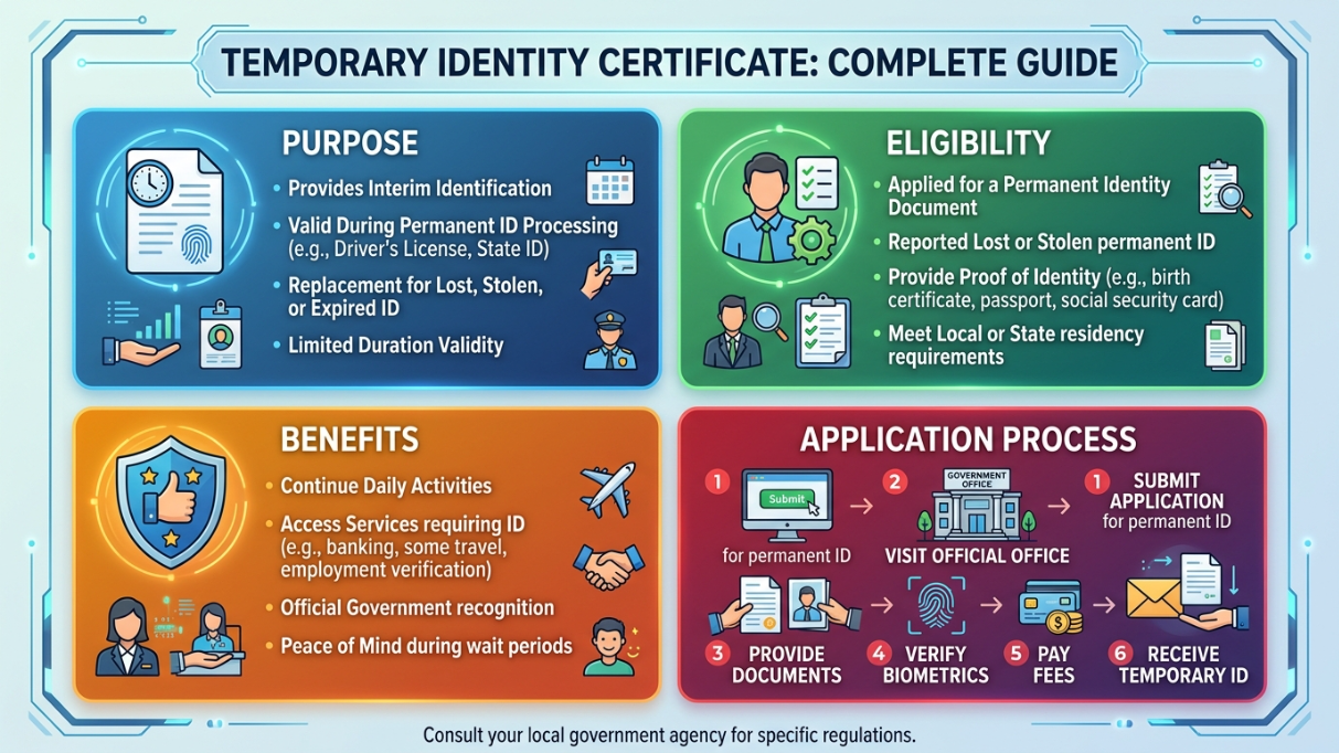 Temporary Identity Certificate