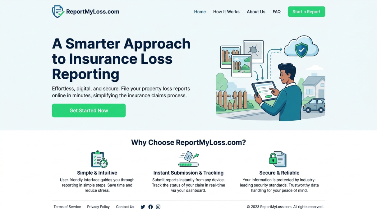 ReportMyLoss.com